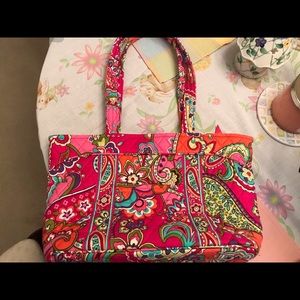 Vera Bradley Mandy tote and “ On a roll” cosmetic